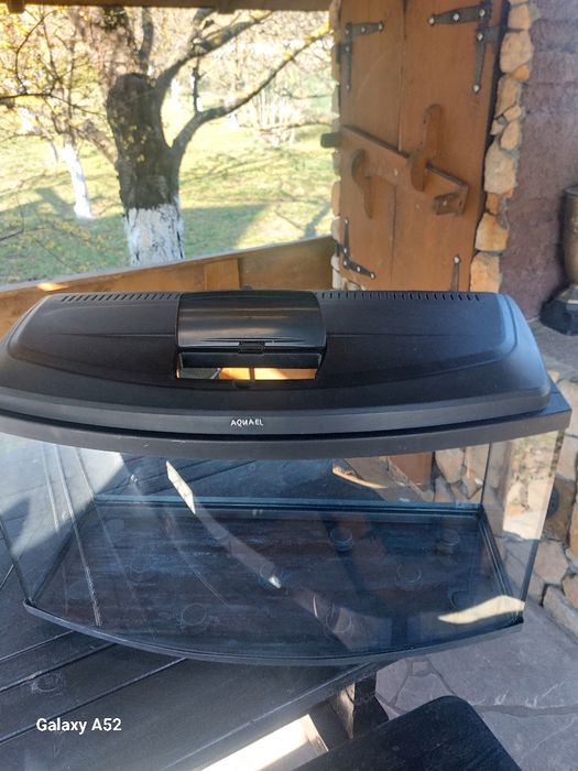 Aquael akfarium profilowane 60/30/30 54l z przykrywą