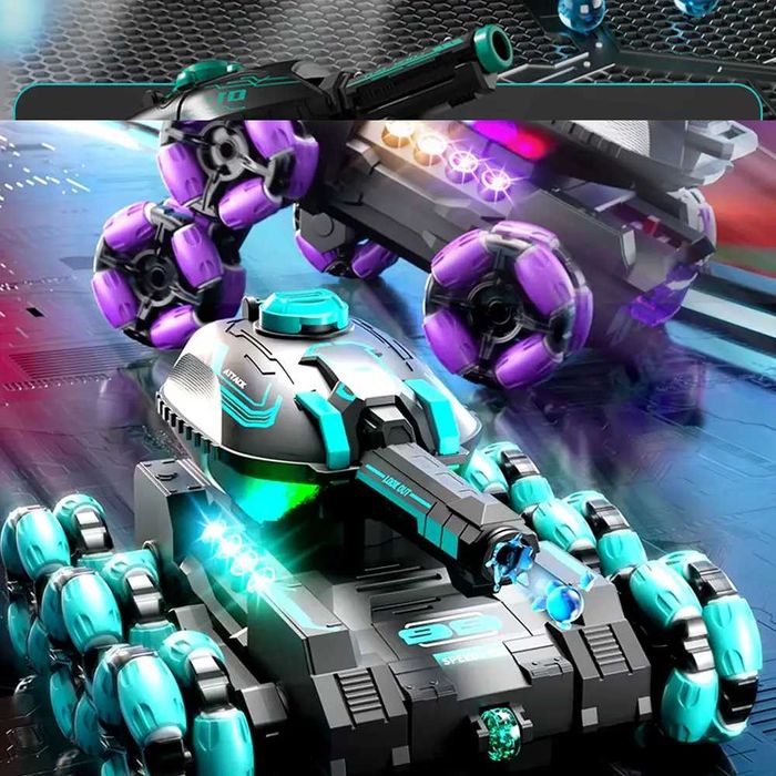 Акція! Танк-трансформер 360° з водяними снарядами