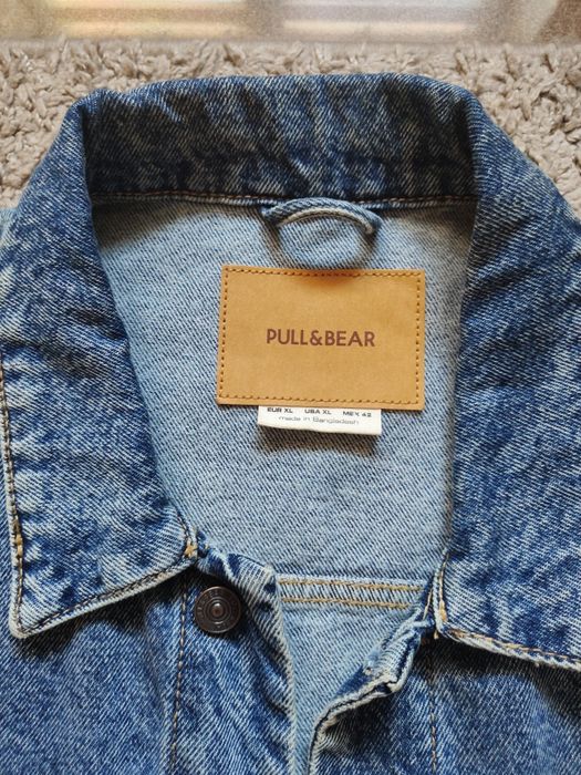 Kurtka dżinsowa Pull&Bear roz XL, 100% bawełna