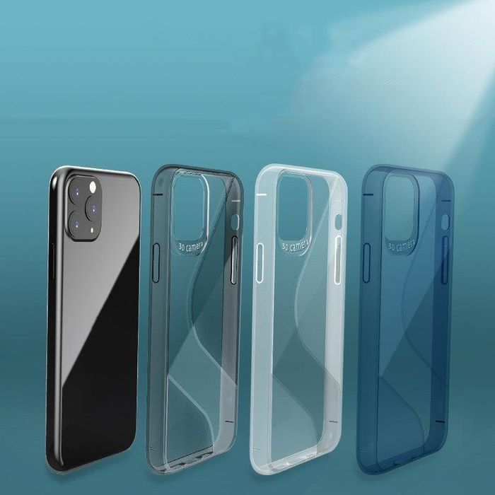 Elastyczne Etui  Do Huawei P40 Lite / Nova 7I / Nova 6 Se Niebieski