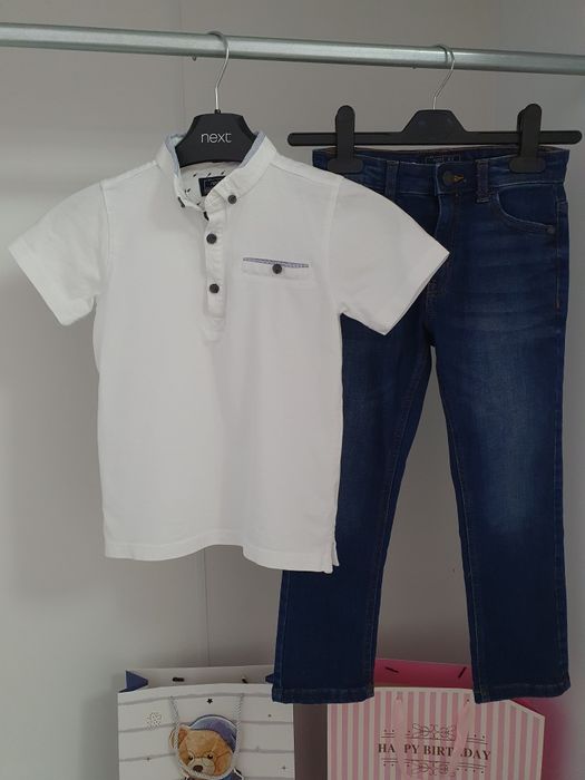 Набір Next 5 років футболка + джинси
