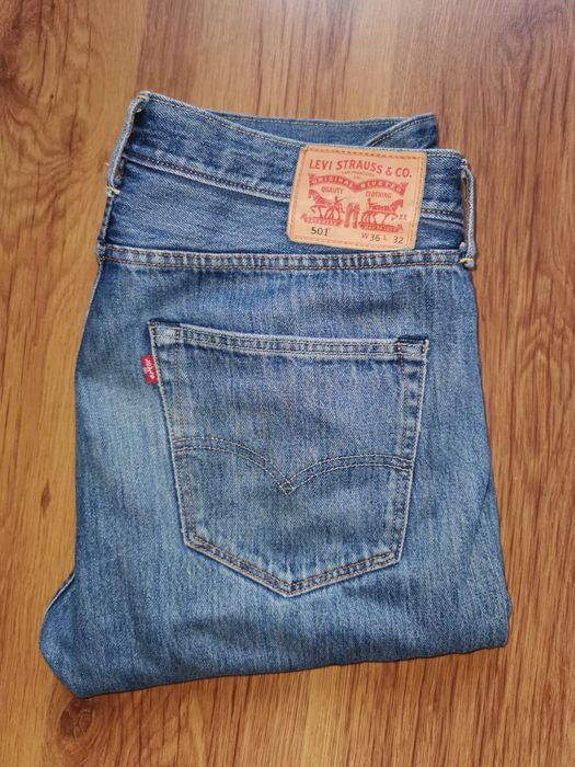 Levi's 501 W36 L32 spodnie jeansowe jeansy Levis dżinsy