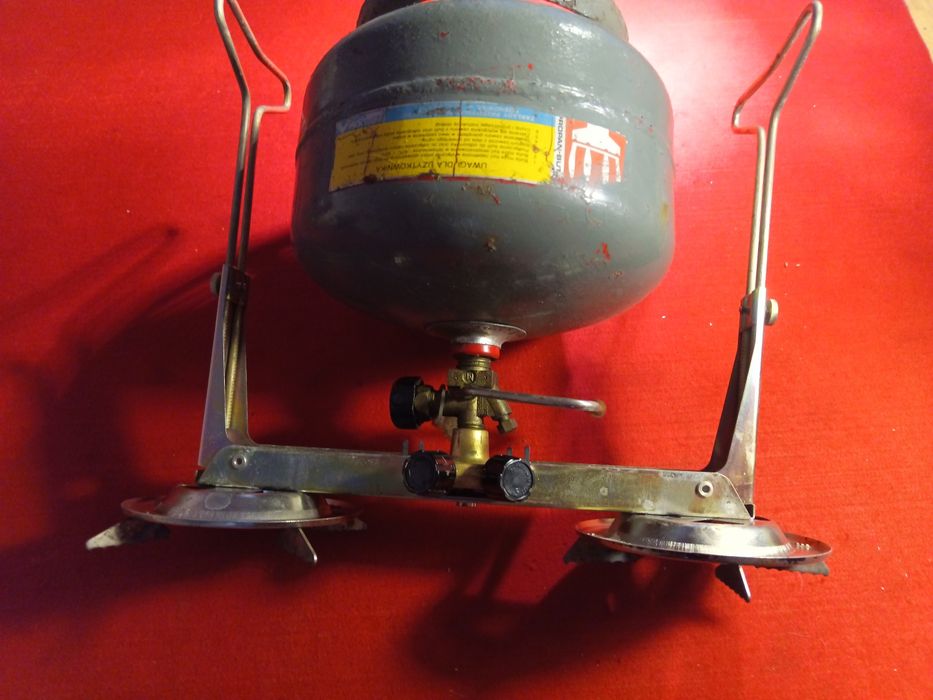 Kuchenka gazowa  z butlą czasy PRL