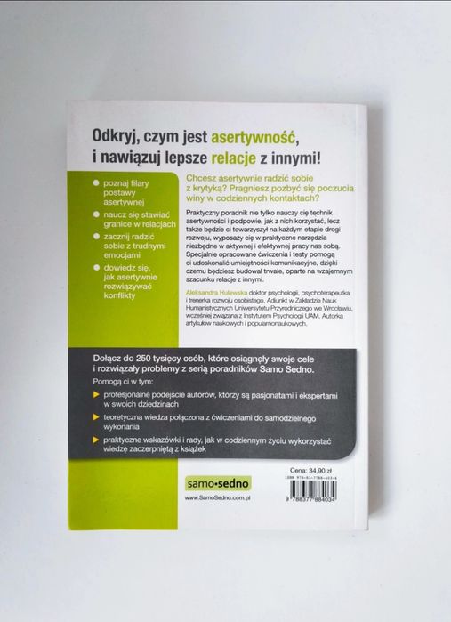 Asertywność w ćwiczeniach – Aleksandra Hulewska