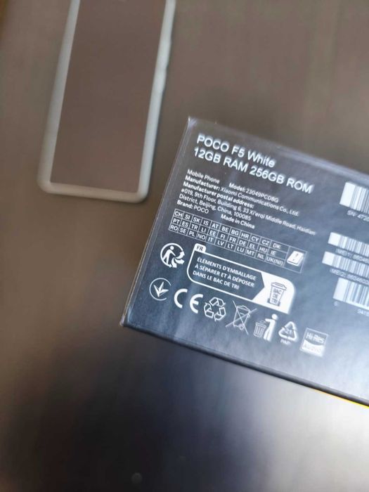 POCO F5 – 12 GB RAM / 256 GB – Branco