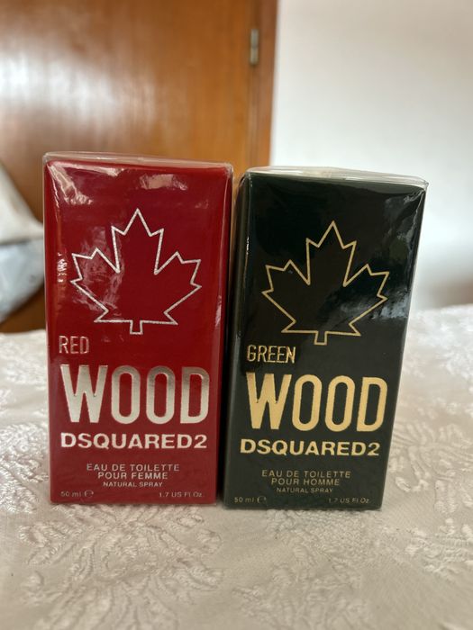 Dsquared2 Wood Red & Green 50ml – Duo Perfumes Homem e Mulher