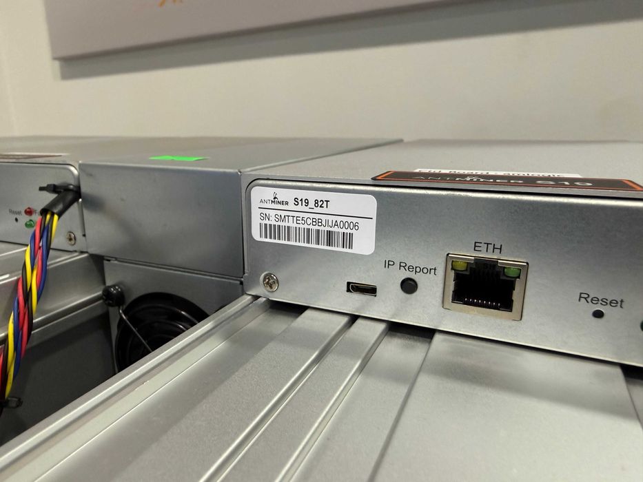 В наявності нові - Asic Antminer S19 82 Th, майнер, асік, 7007