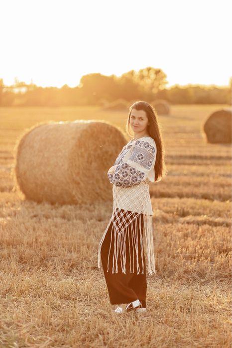 Спідниця-хустка макраме