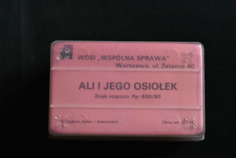 bajka na rzutnik slajdy ali i osiołek
