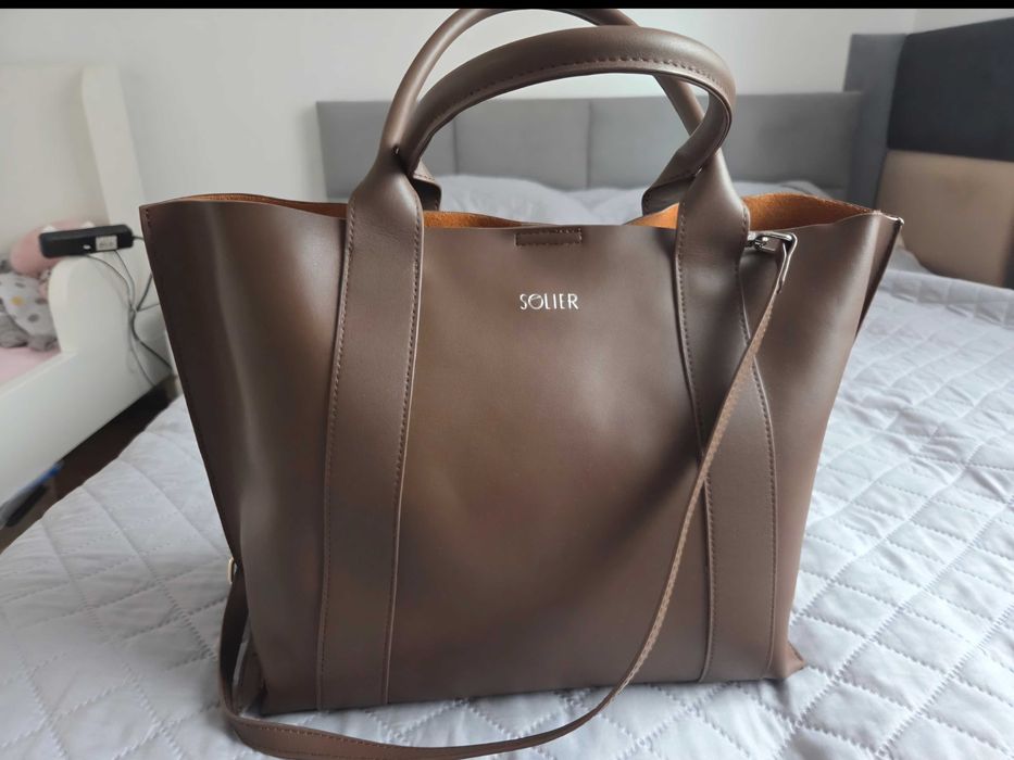 Torebka skorzana Solier