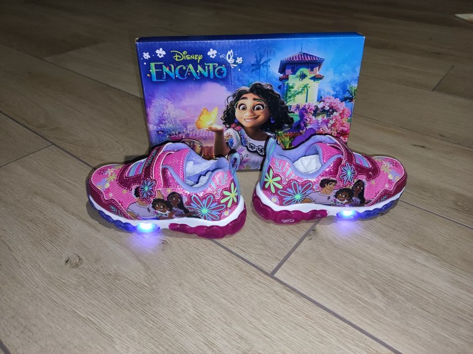 Sneakersy dziewczęce że światełkami Disney Magiczne Encanto