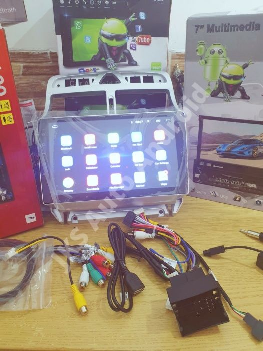 AutoRadio P/ Peugeot 307 Android 10-2G+16Gb/32Gb+Câmera/GPS_ Wif