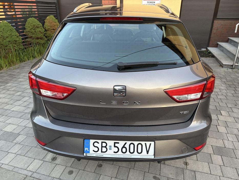 Seat leon 3 2017 r 1,6 TDI  121 tyś km