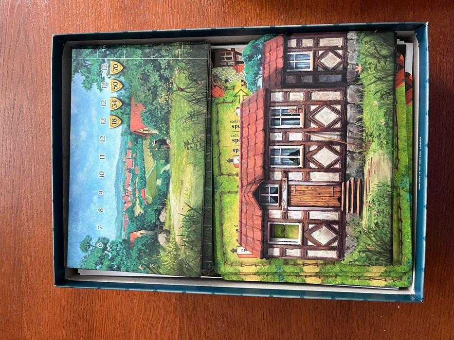 Insert organizer 3D do gry planszowej Hallertau Uwe Rosenberg