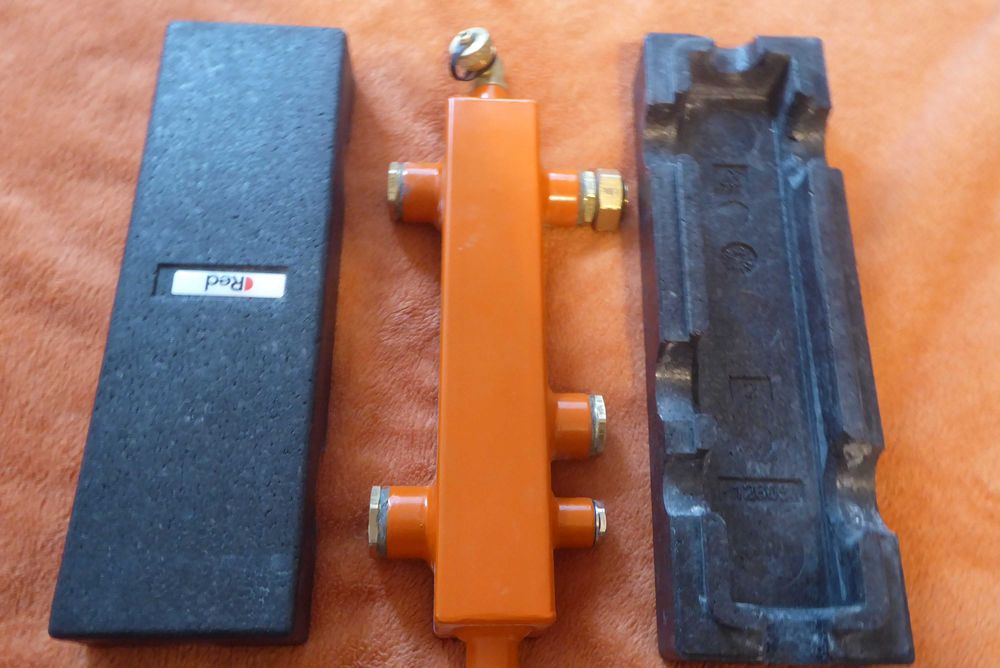 RED sprzęgło hydrauliczne DN25 w izolacji
