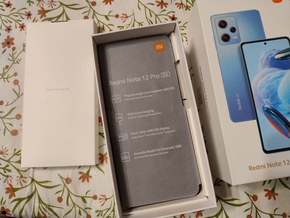 Xiaomi Redmi Note 12 pro 5G 6/128 jak nowy