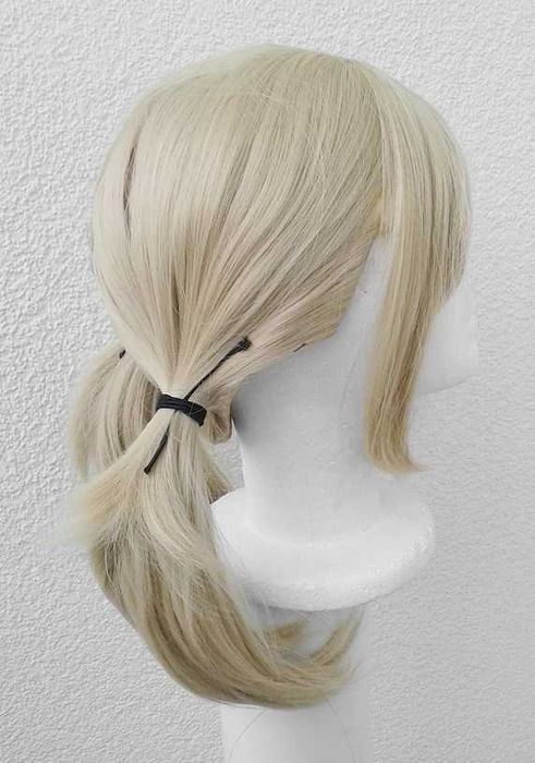 Piaskowa blond peruka cosplay wig Kohane Azusawa Project Sekai