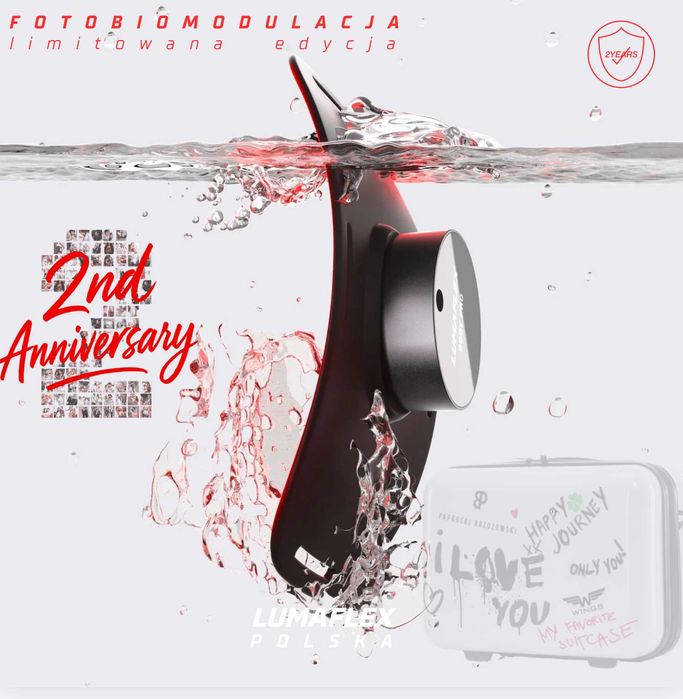 Lumaflex RLT terapia światłem mikrokrążenia MED FDA Raty 0% zestaw