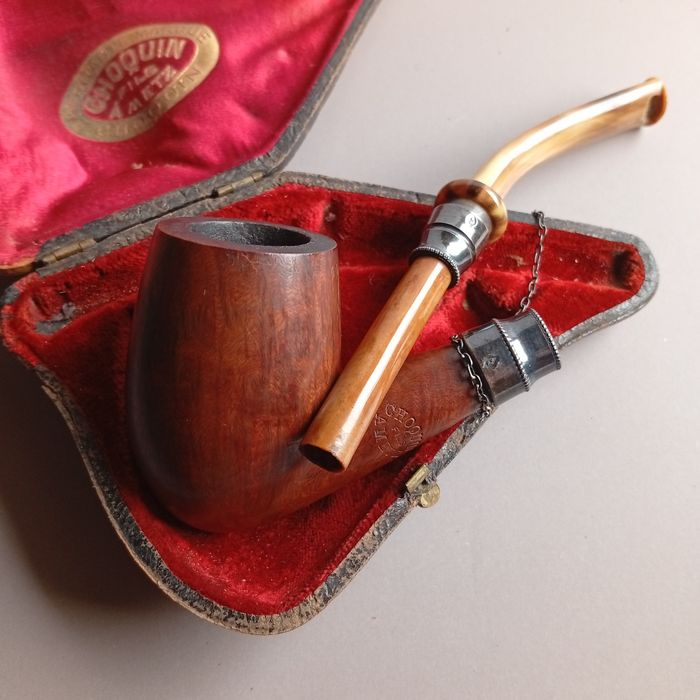"CHOQUIN fils A Metz" cachimbo do século XIX