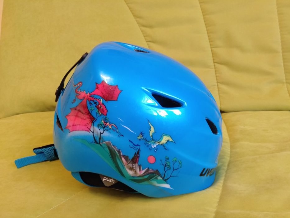 Kask narciarski dla dziecka