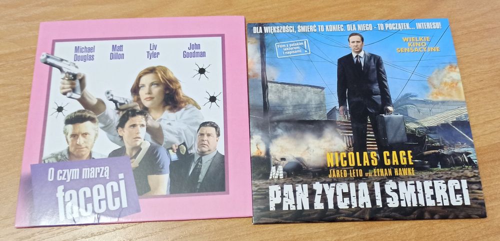 Filmy DVD DVHD CD, programy i gry PC