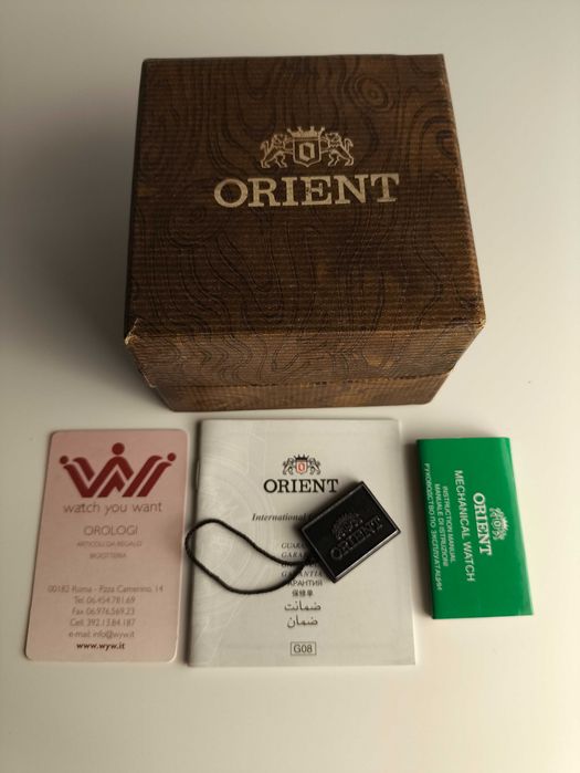 Zegarek Orient Mako XL EM75003B 44.5mm
