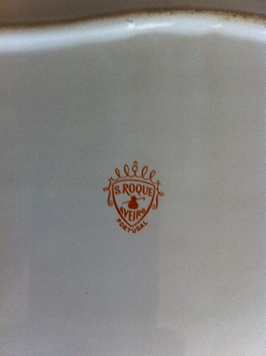 varias travessas faiança S.Roque