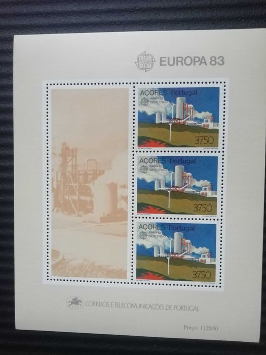2 Blocos nº36/56 Europa-Açores 1981/83