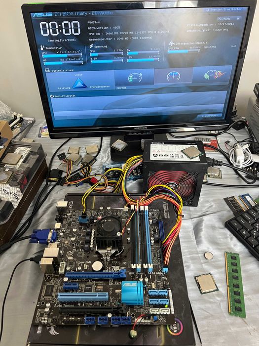 Материнські плати Сокет 1155 перевірені робочі. Ціна за 1 шт