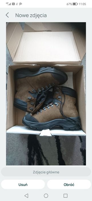 Buty wojskowe górskie. Oryginał MON. Rozmiar 43