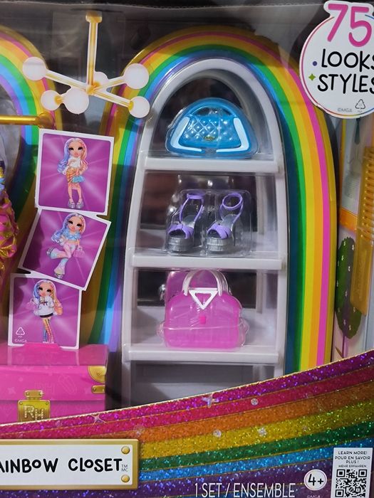 Rainbow High Amaya Closet Рейнбоу Хай Райдужна шафа Амая лялька