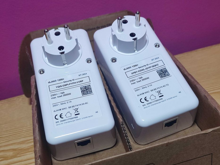 Kit 2x Devolo Powerline CPL 1200+