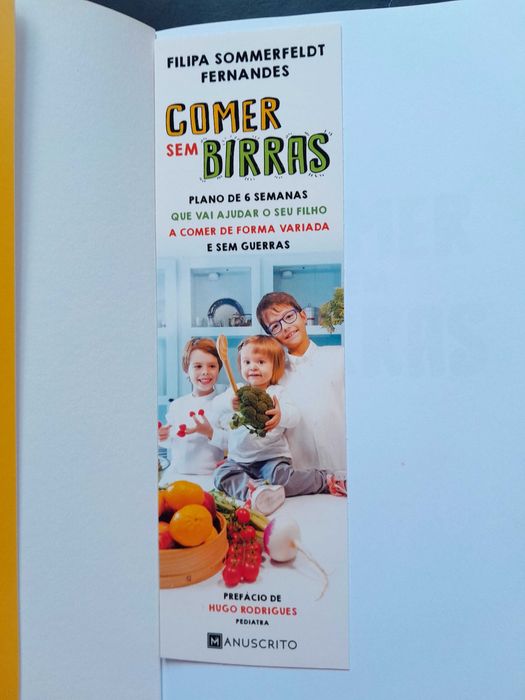 Livro "Comer sem Birras" - NOVO!