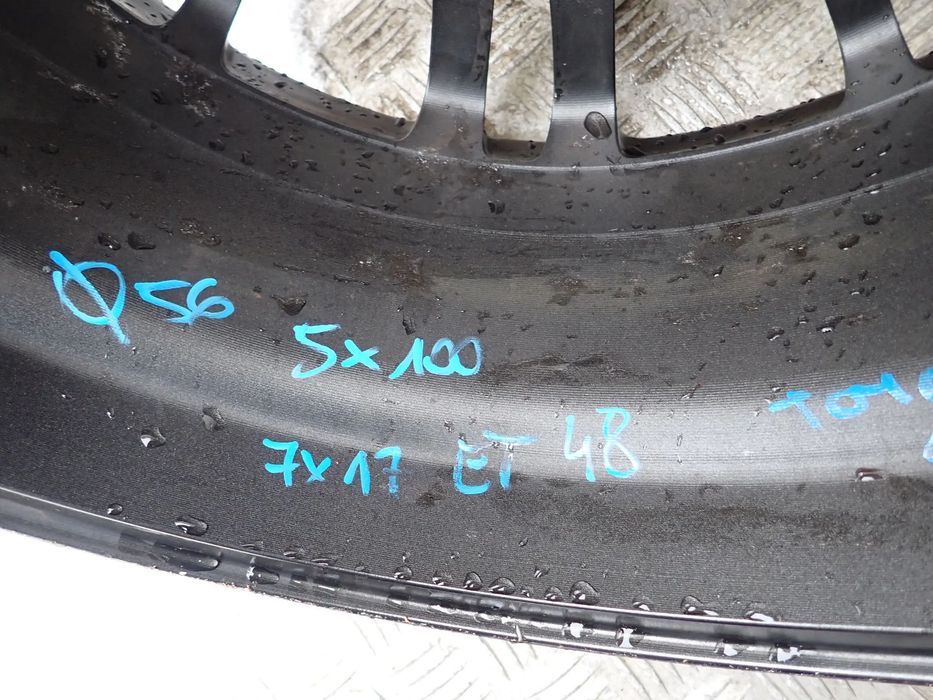 FELGI ALUMINIOWE TOYOTA SUBARU  7JX17  ET 48  5X100  PIASTA 56