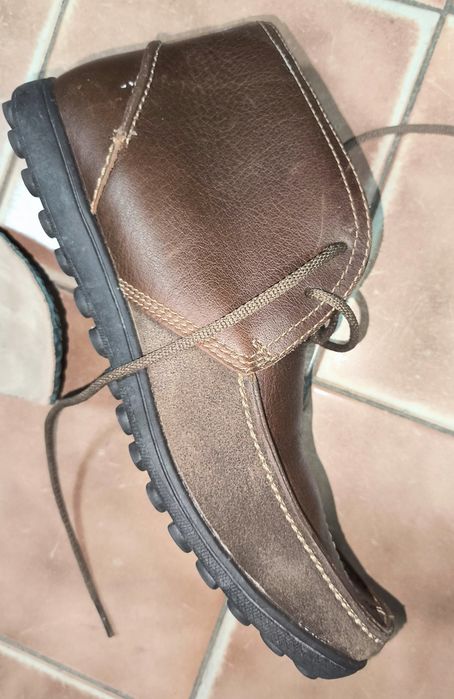 Мокасины высокие CLARKS ,кожа 27см 41.5р.