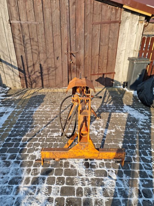 Łuparka do drewna hydrauliczna do ciągnika