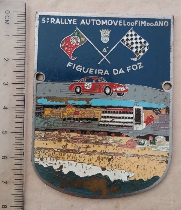 Placa de Rally Figueira da Foz