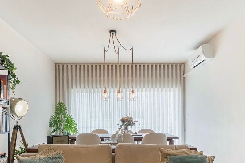 Vendo cortina de sala tecido branco 3,65cm comprimento