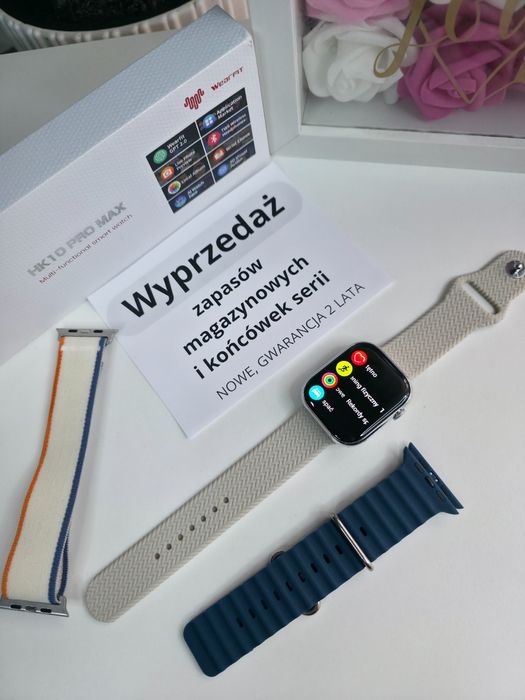 Smartwatch Pro Max Gen 5 – AMOLED 2,02”, rozmowy Bluetooth, nowy