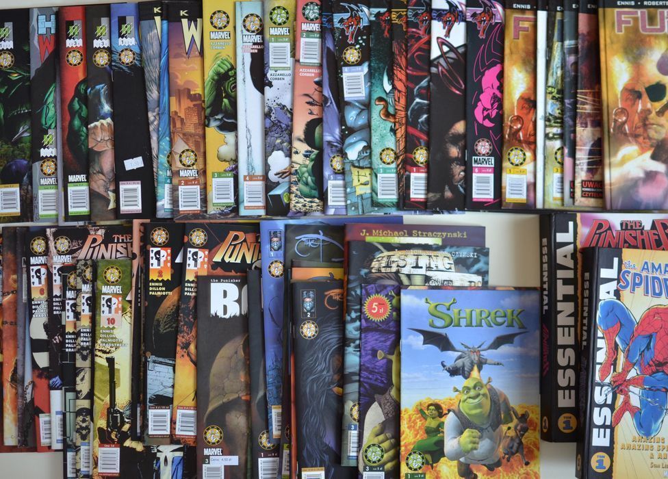 Tysiące komiksów z przesyłką olx