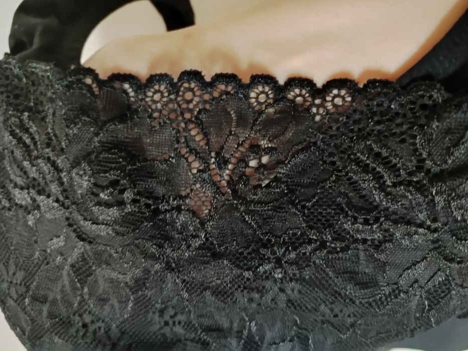 Топ ліф бюст топік ажурний чорний мереживо топик майка водолазка го