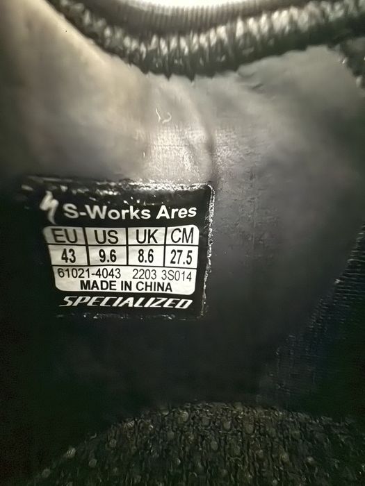 Sapatos Specialized S-Works Ares 43