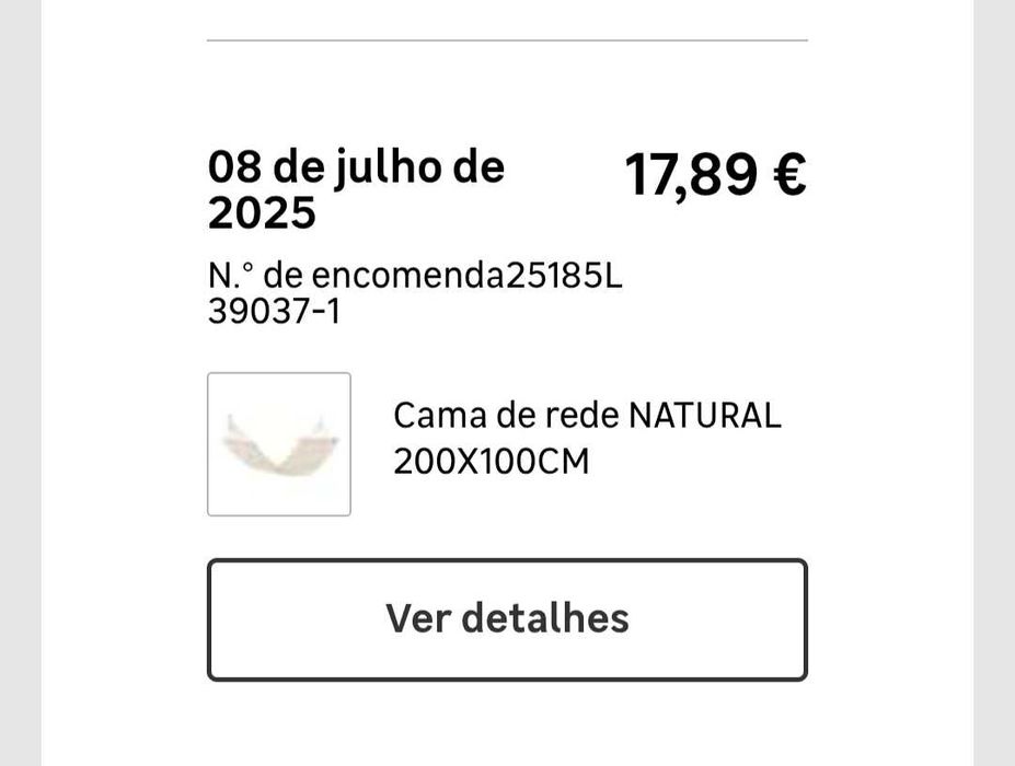 Rede de descanso a estrear