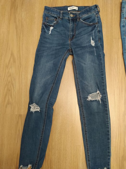 Calças de ganga Pull&Bear, tamanho 32 (+/- 12 anos)