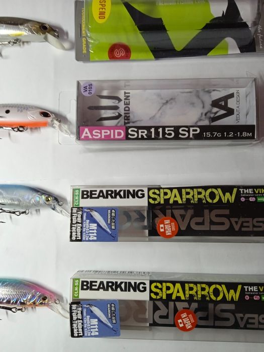 Спинінг.Воблер EverGreen TRIDENT BearKing 4шт. Нові!