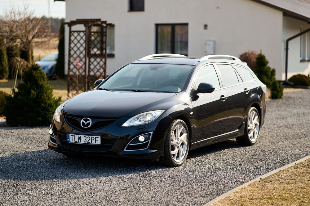 Mazda 6 Mazda 6 GH Sport, niski przebieg, dwa komplety opon