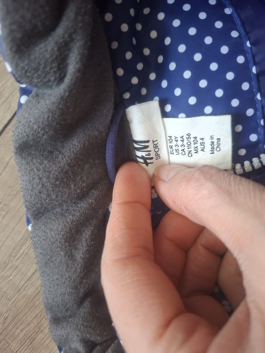 Bezrekawnik dla dziewczynki h&m 104