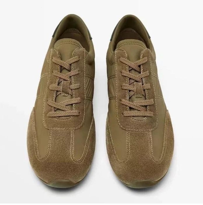Жіночі  замшеві кросівки Massimo Dutti розмір 38
