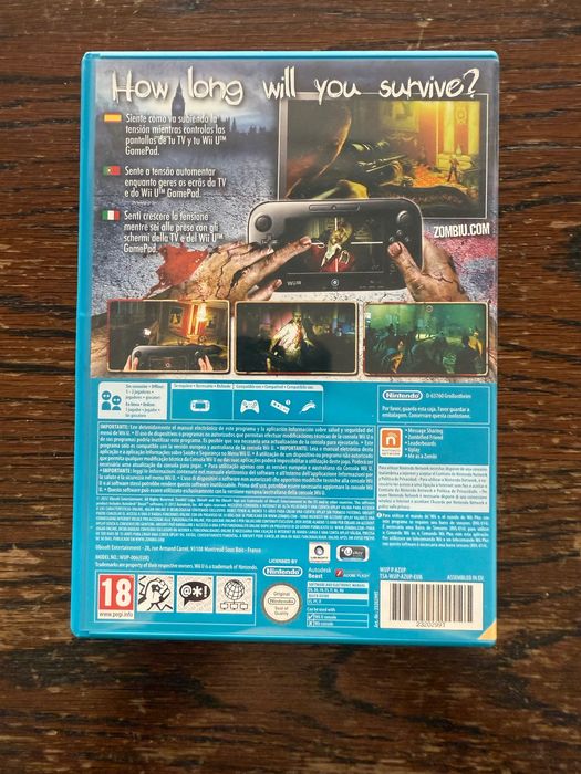 Wii U Console - Zombi U Edition + External Disk64171724237058122
