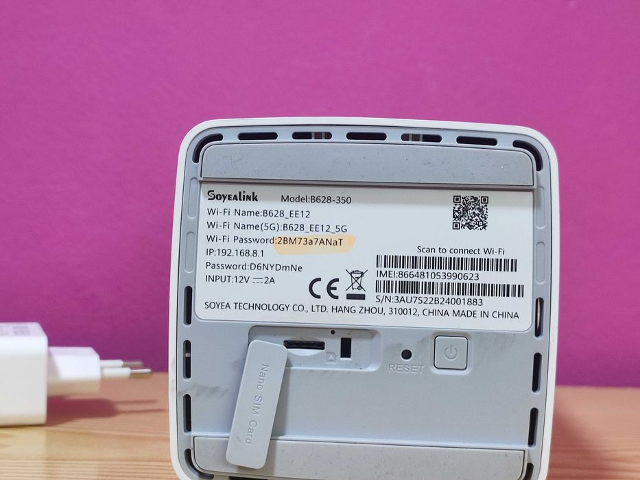 600Mbps Cat.12 Soyealink(Huawei)B628 4G+ Router